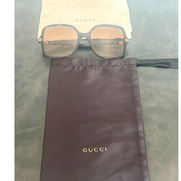 GUCCI Square Tortoise Sunglasses (GG1449S 002) - Picture 8 of 8